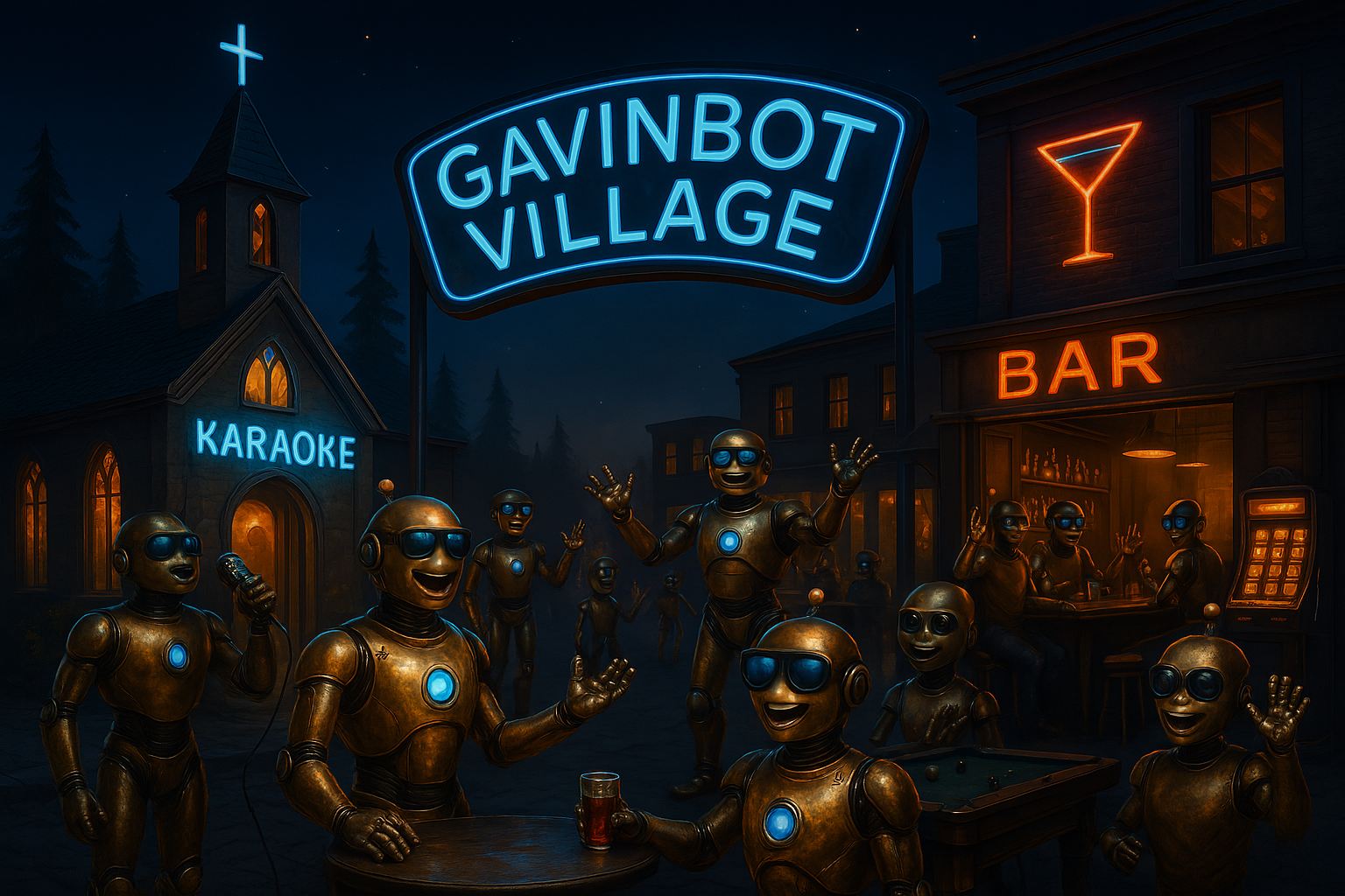 The Grand Map of Gavinbot Village