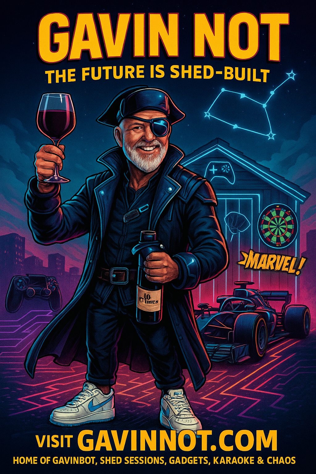 Gavinnot Character poster