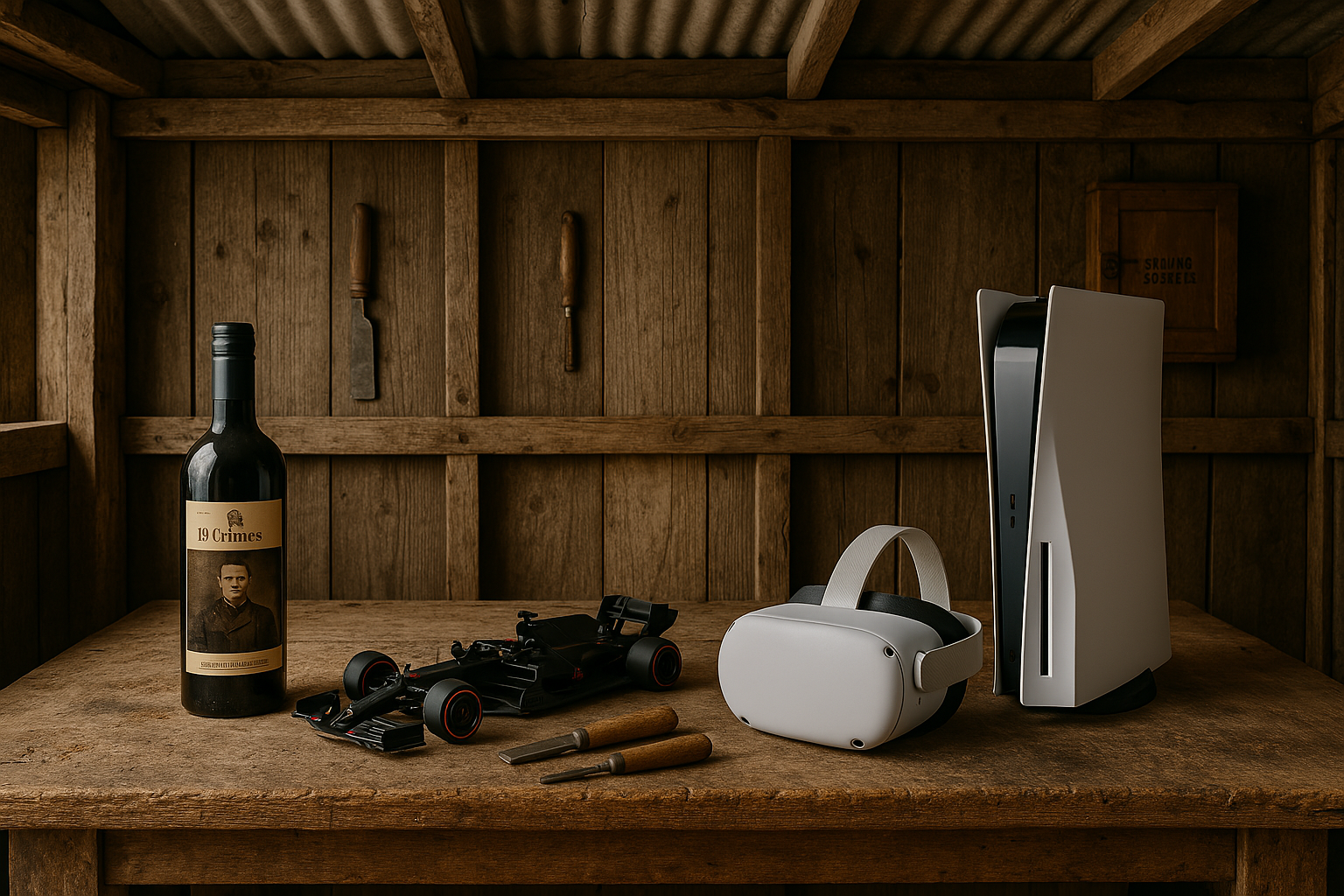 Everything that you need in your shed